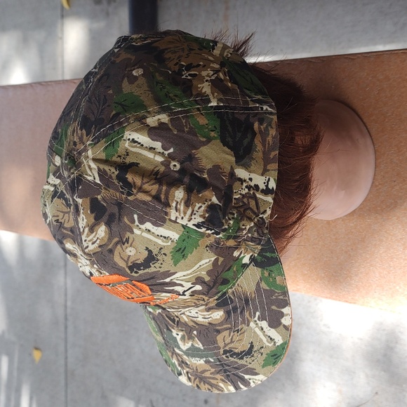NAPA Outdoors Camo Hat Cap Strap Back Adjustable Napa Know How Hunting - Picture 3 of 9